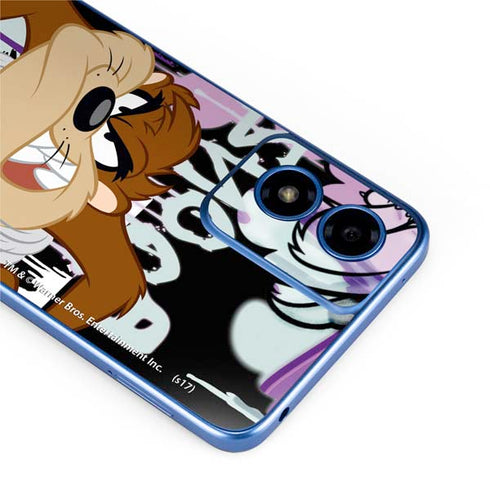 Looney Tunes Splatter Paint Tasmanian Devil Moto G Play 4G (2024) Skin