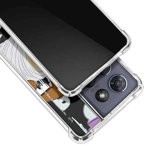Looney Tunes Splatter Paint Tasmanian Devil Moto G Stylus 5G (2025) Clear Case