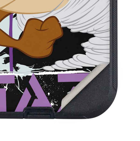 Looney Tunes Splatter Paint Tasmanian Devil Otterbox Defender iPhone Skin
