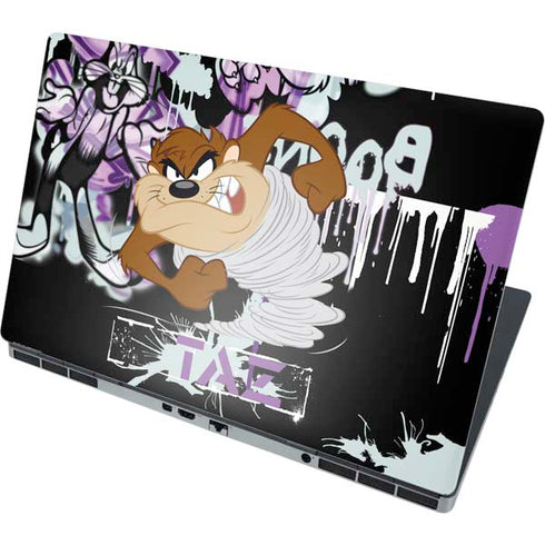 Looney Tunes Splatter Paint Tasmanian Devil Dell Precision Skin