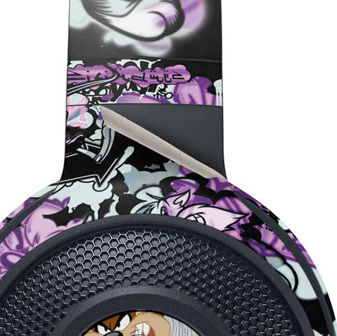 Looney Tunes Splatter Paint Tasmanian Devil Razer Kraken X Skin