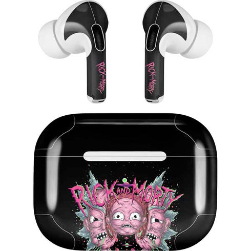 Adult Swim Rick and Morty Split Head Rick Apple AirPods Pro Skin