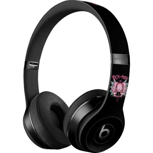 Adult Swim Rick and Morty Split Head Rick Beats Solo 3 Wireless Skin