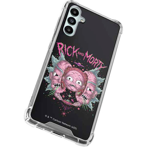 Adult Swim Rick and Morty Split Head Rick Gabb Phone 4 Clear Case