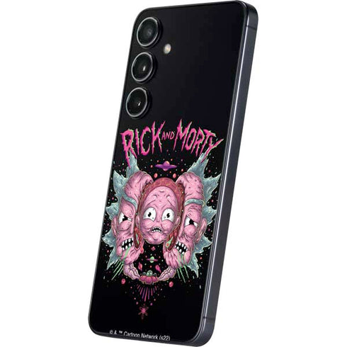 Adult Swim Rick and Morty Split Head Rick Galaxy A16 5G Skin