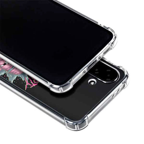 Adult Swim Rick and Morty Split Head Rick Galaxy A36 5G Clear Case