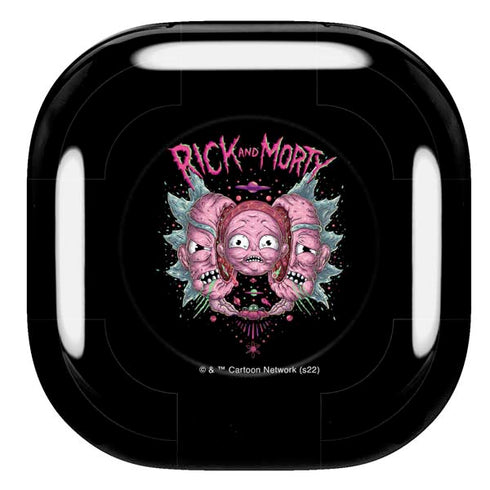 Adult Swim Rick and Morty Split Head Rick Galaxy Buds Live Skin