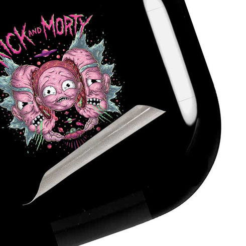 Adult Swim Rick and Morty Split Head Rick Galaxy Buds Live Skin