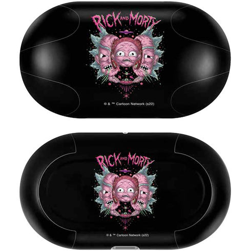 Adult Swim Rick and Morty Split Head Rick Galaxy Buds Plus Skin