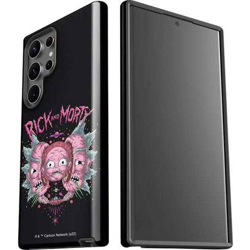 Adult Swim Rick and Morty Split Head Rick Galaxy S23 Ultra Pro Case