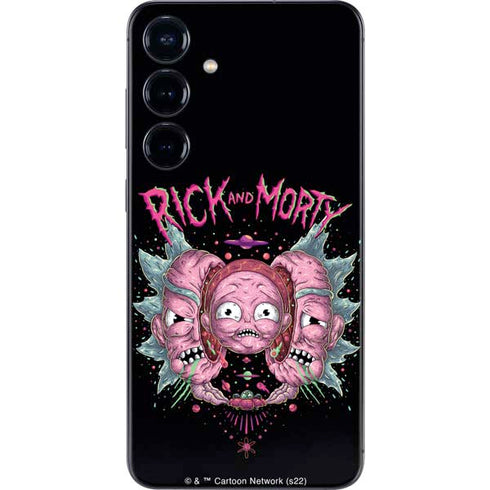 Adult Swim Rick and Morty Split Head Rick Galaxy S24 Skin