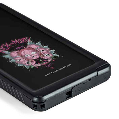 Adult Swim Rick and Morty Split Head Rick Galaxy S24 Ultra Waterproof Case