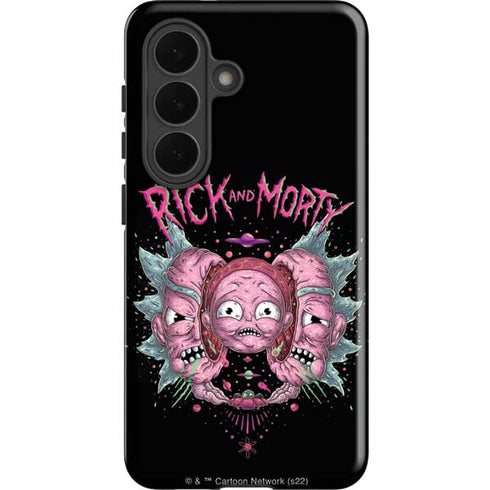 Adult Swim Rick and Morty Split Head Rick Galaxy S26 Plus Impact Case