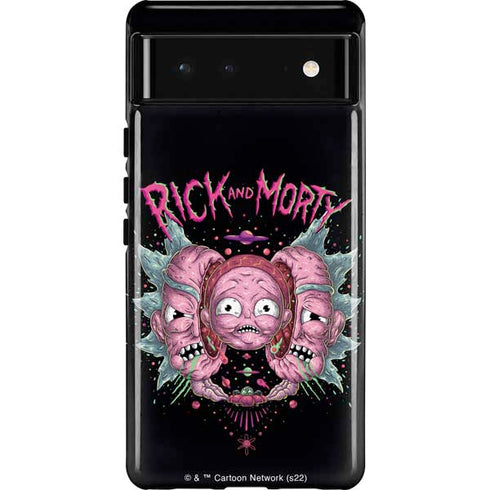 Adult Swim Rick and Morty Split Head Rick Pixel Cases