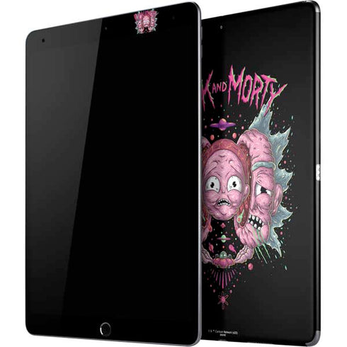 Adult Swim Rick and Morty Split Head Rick iPad Skins