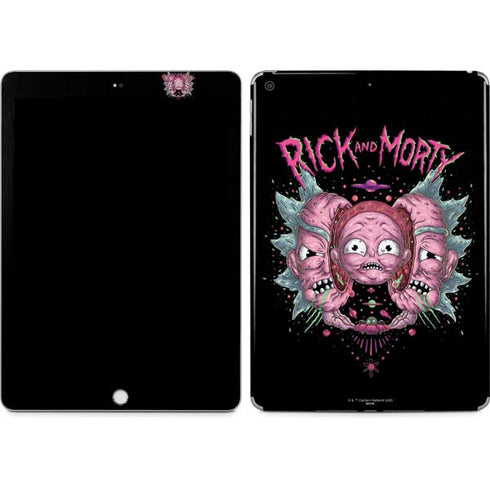 Adult Swim Rick and Morty Split Head Rick Apple iPad Skin