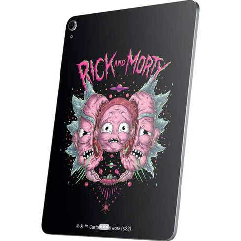 Adult Swim Rick and Morty Split Head Rick Apple iPad Air Skin
