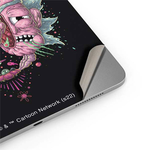 Adult Swim Rick and Morty Split Head Rick Apple iPad Air Skin