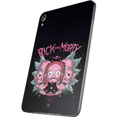 Adult Swim Rick and Morty Split Head Rick Apple iPad Mini Skin