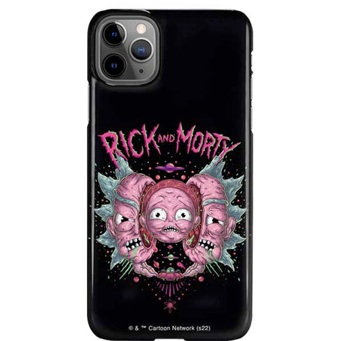 Adult Swim Rick and Morty Split Head Rick iPhone Cases