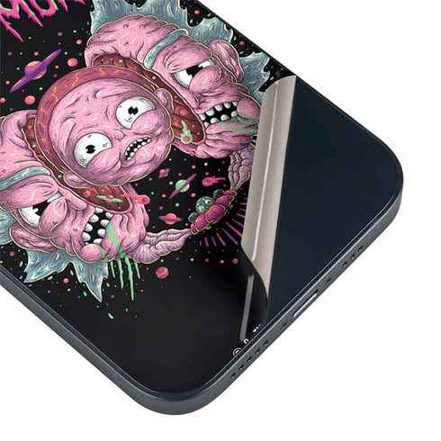Adult Swim Rick and Morty Split Head Rick iPhone Skins