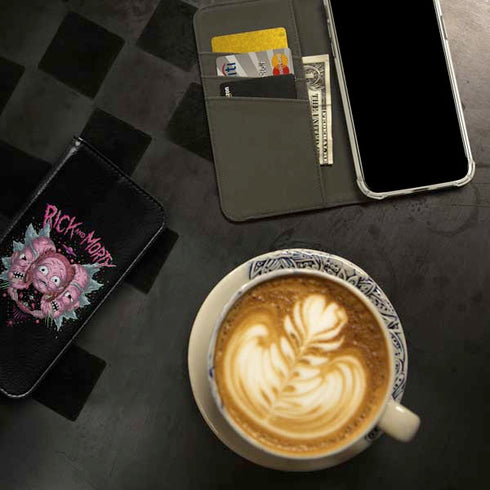 Adult Swim Rick and Morty Split Head Rick iPhone 15 Pro Folio Case