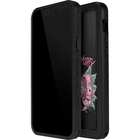 Adult Swim Rick and Morty Split Head Rick iPhone 15 Pro Waterproof Case