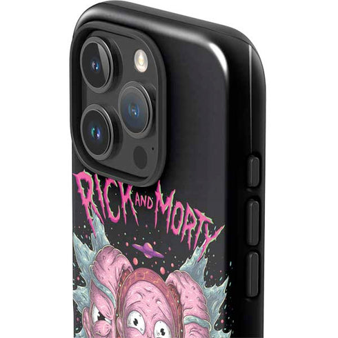 Adult Swim Rick and Morty Split Head Rick iPhone 16 Pro Impact Case