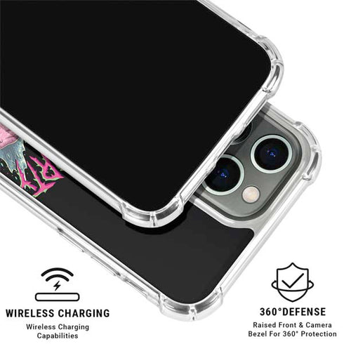 Adult Swim Rick and Morty Split Head Rick iPhone 16 Pro Max Clear Case