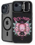 Adult Swim Rick and Morty Split Head Rick iPhone 16e Kickstand Case