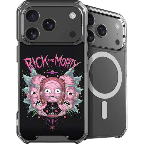 Adult Swim Rick and Morty Split Head Rick iPhone 18 Pro Max MagSafe Case