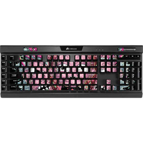 Adult Swim Rick and Morty Split Head Rick K95 RGB PLATINUM Mechanical Gaming Keyboard Skin