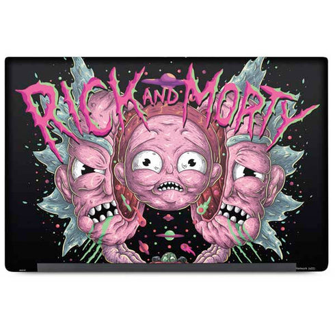 Adult Swim Rick and Morty Split Head Rick Dell Latitude Skin
