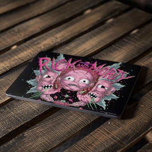Adult Swim Rick and Morty Split Head Rick Apple MacBook Air Skin