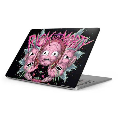 Adult Swim Rick and Morty Split Head Rick Apple MacBook Pro 16-inch Skin