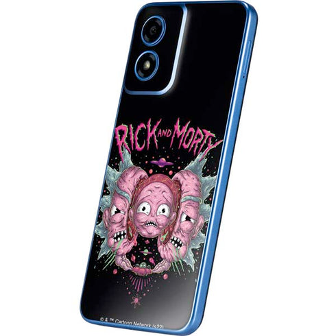 Adult Swim Rick and Morty Split Head Rick Moto G Play 4G (2024) Skin