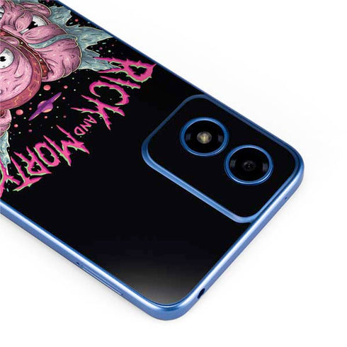 Adult Swim Rick and Morty Split Head Rick Moto G Play 4G (2024) Skin