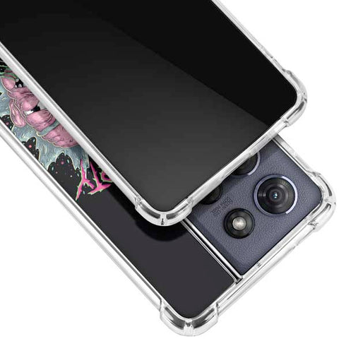 Adult Swim Rick and Morty Split Head Rick Moto G Power 5G (2025) Clear Case