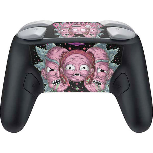 Adult Swim Rick and Morty Split Head Rick Nintendo Switch 2 (2025) Pro Controller Skin