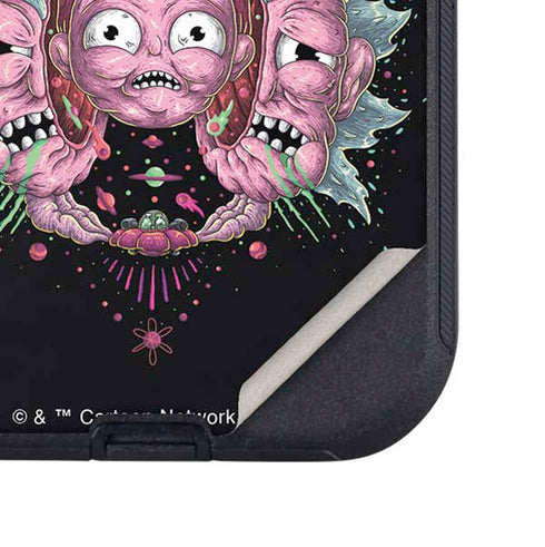 Adult Swim Rick and Morty Split Head Rick Otterbox Defender iPhone Skin