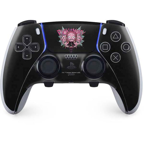 Adult Swim Rick and Morty Split Head Rick PS5 DualSense Edge Pro Controller Skin