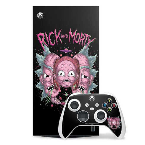 Adult Swim Rick and Morty Split Head Rick Xbox Series X Skins