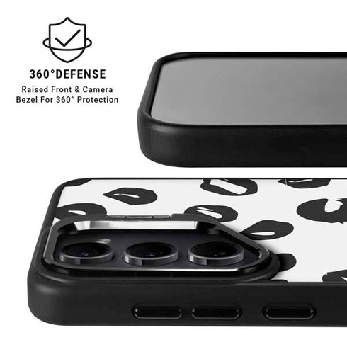 Spotted Galaxy S24 FE Kickstand Case