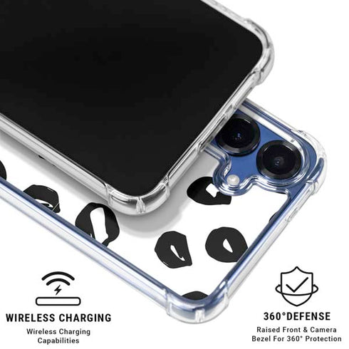 Spotted Galaxy S25 Plus Clear Case