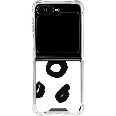 Spotted Galaxy Z Flip6 Clear Case