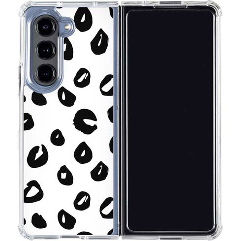 Spotted Galaxy Z Fold5 5G Clear Case