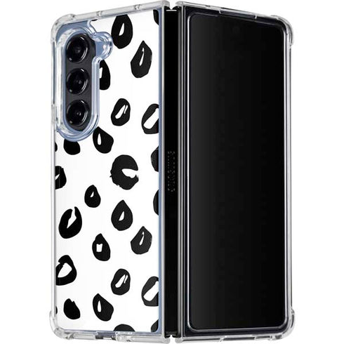 Spotted Galaxy Z Fold5 5G Clear Case