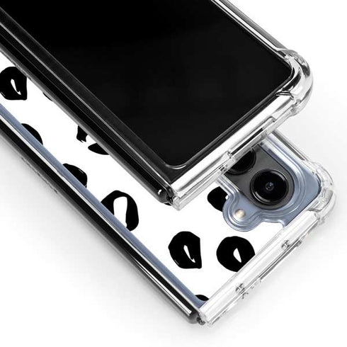 Spotted Galaxy Z Fold5 5G Clear Case