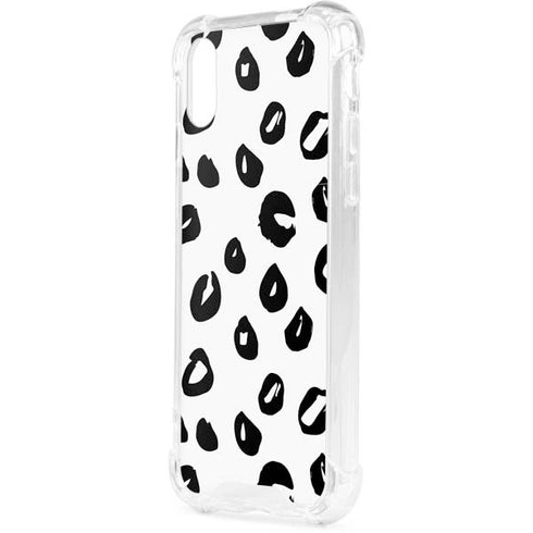 Spotted iPhone XS Clear Case