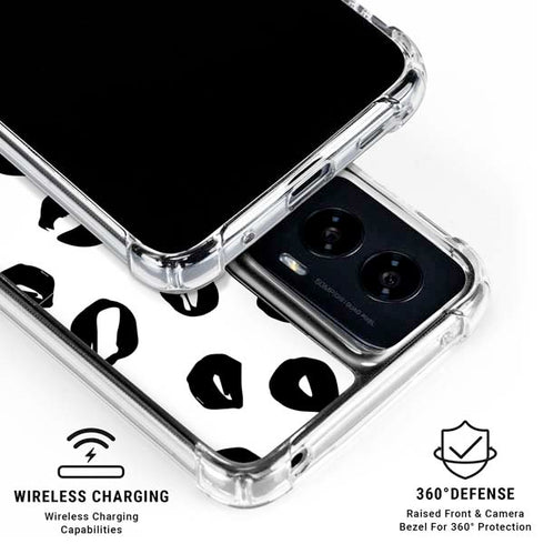 Spotted Moto G Power 5G (2024) Clear Case